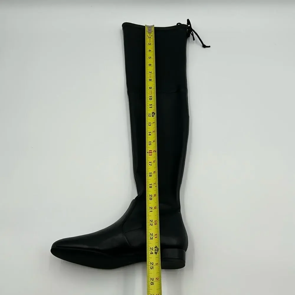 Stuart Weitzman Over-the-Knee Boots Black Color Size 5 B NWT